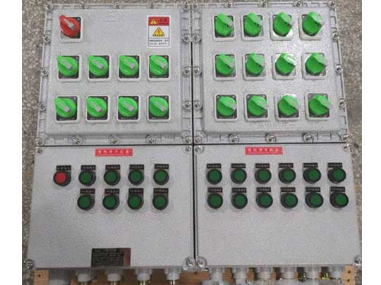 防爆接線箱上按鈕的作用