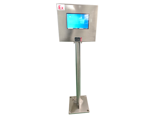 立柱式防爆觸摸屏的高度在多少合適