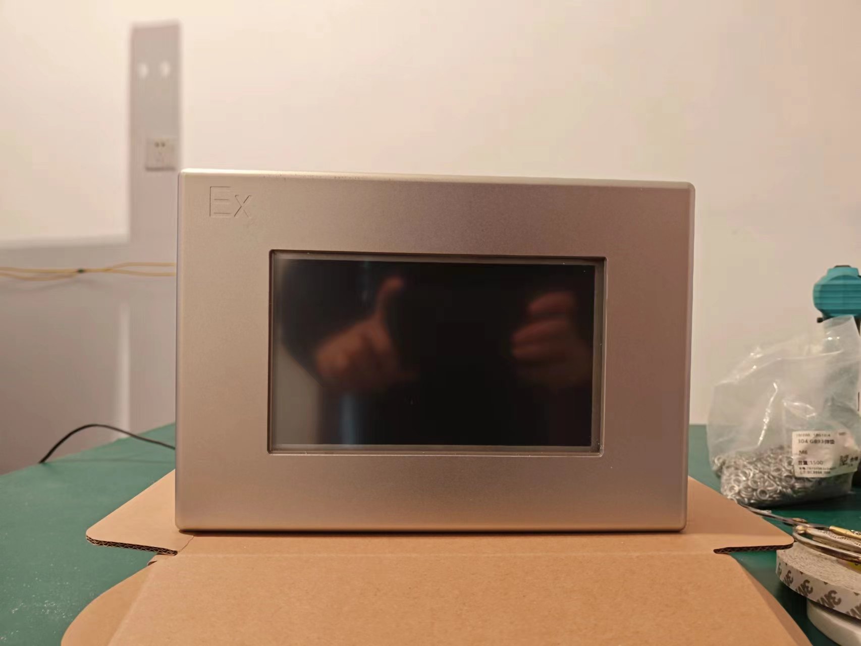 啟帆鋁合金防爆觸摸屏